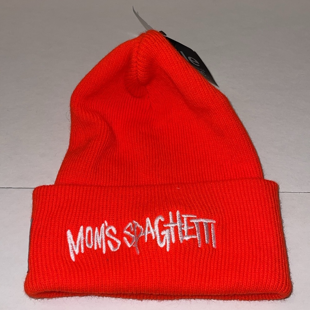 VERY RARE EMINEM 8 MILE X MOM'S SPAGHETTI BEANIE (ORANGE) - Picture 3 of 4